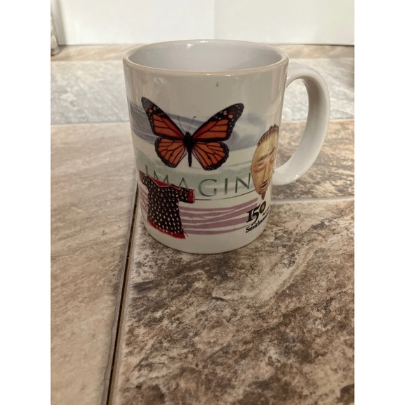 Smithsonian Institution Other - Vintage Smithsonian Institution 150th Anniversary Mug America's Discovery USA